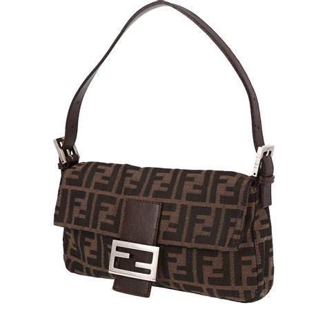 fendi baguette marrone|Fendi baguette for women.